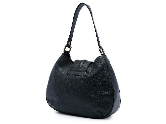 Gucci Black Medium Guccissima New Ladies Hobo - view 2
