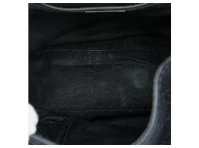 Gucci Black Medium Guccissima New Ladies Hobo - view 4