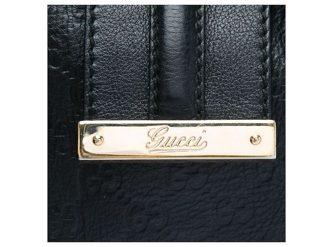 Gucci Black Medium Guccissima New Ladies Hobo - view 5