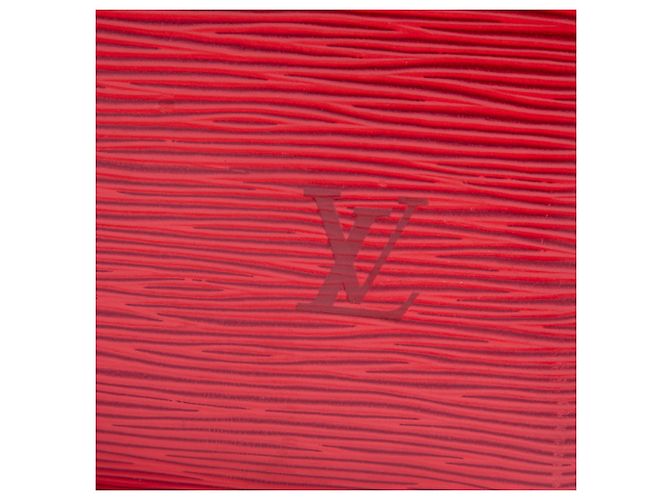 Louis Vuitton Speedy 25 in Epi rosso - vista 5