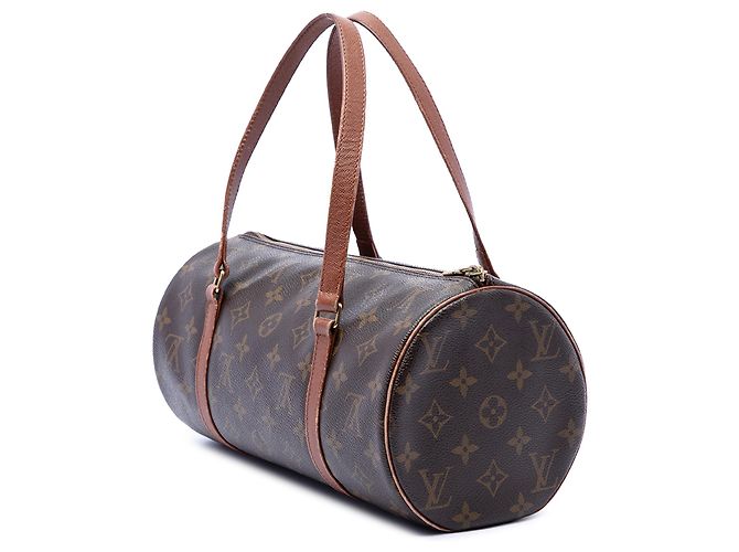 Louis Vuitton Marrone Monogram Papillon 30 - vista 2