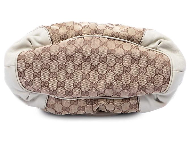 Borsa Sukey in tela GG beige Gucci - vista 3