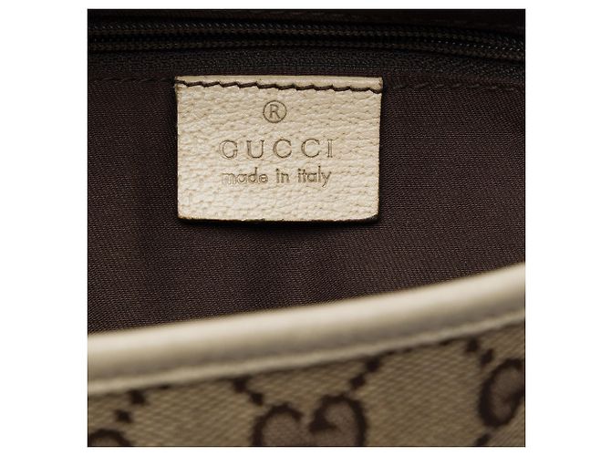 Gucci Beige GG Canvas Abbey D Ring Crossbody - vista 5