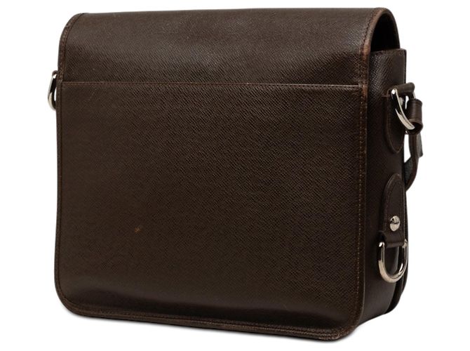 Louis Vuitton Marrone Taiga Andrei Marrone scuro - vista 2
