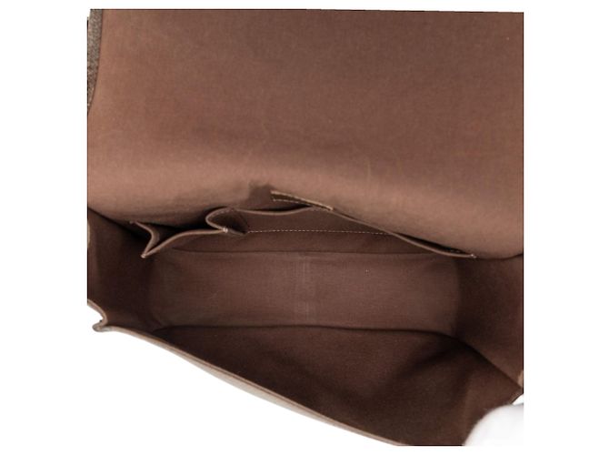 Louis Vuitton Marrone Taiga Andrei Marrone scuro - vista 4