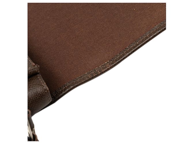 Louis Vuitton Marrone Taiga Andrei Marrone scuro - vista 7