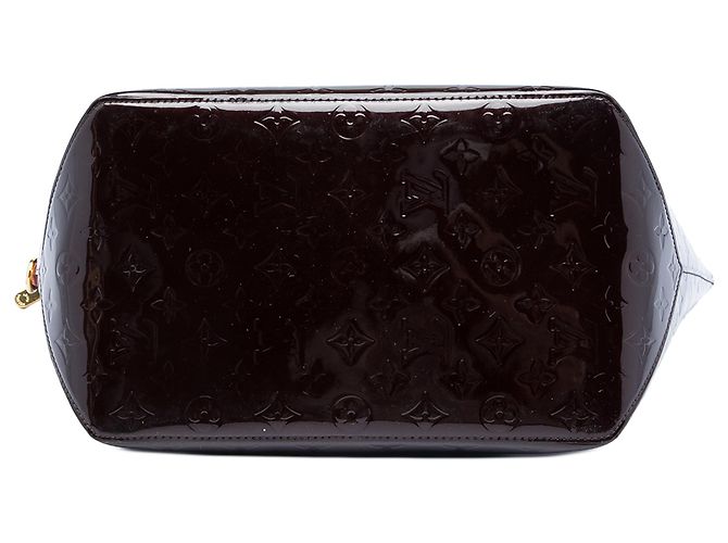 Louis Vuitton Purple Monogram Vernis Bellevue GM Porpora - vista 3