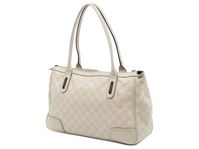 Gucci Beige Guccissima Web Princy Tote - vista 2