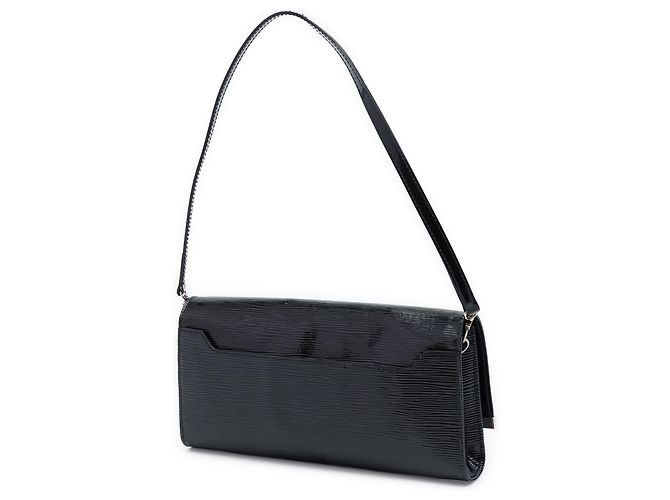 Clutch Louis Vuitton Black Electric Epi Sevigne Nero - vista 2