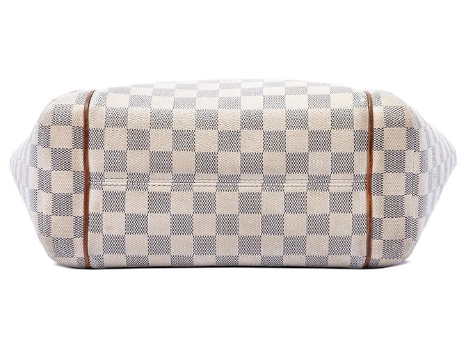 Louis Vuitton White Damier Azur Totally PM Bianco - vista 3