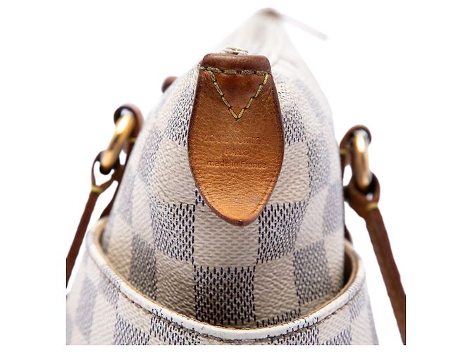 Louis Vuitton White Damier Azur Totally PM Bianco - vista 5