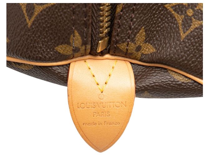 Louis Vuitton Marrone Monogram Keepall 60 - vista 5