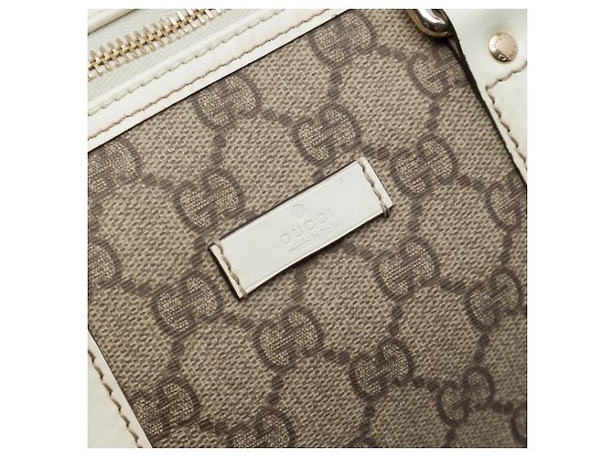 Borsa Boston Joy GG Supreme beige grande Gucci - vista 5
