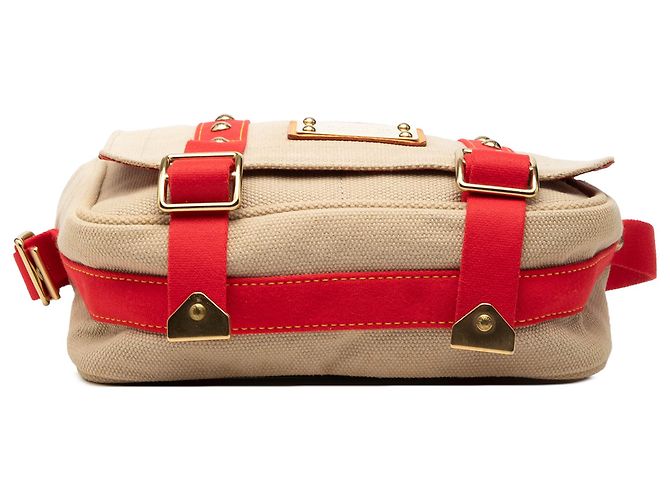 Louis Vuitton Beige Antigua Besace PM - vista 3