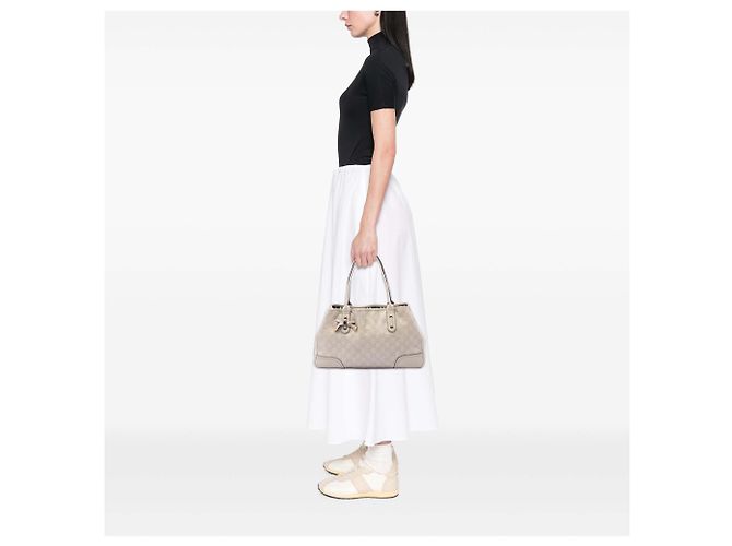 Gucci Tote Princy Guccissima marrone Beige - vista 6
