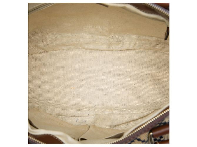 Borsa Sukey in tela beige Diamante Gucci - vista 4