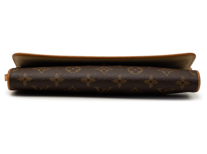 Louis Vuitton Pochette Twin GM Marrone Monogram - vista 3