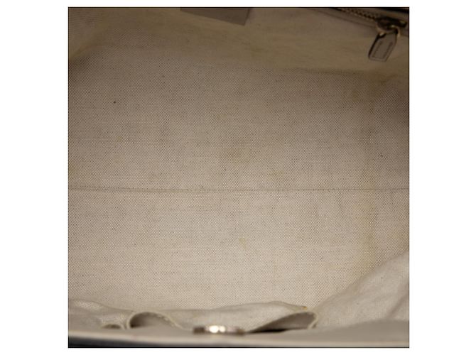 Gucci Mayfair Tote aus beigem GG Canvas - Ansicht 4