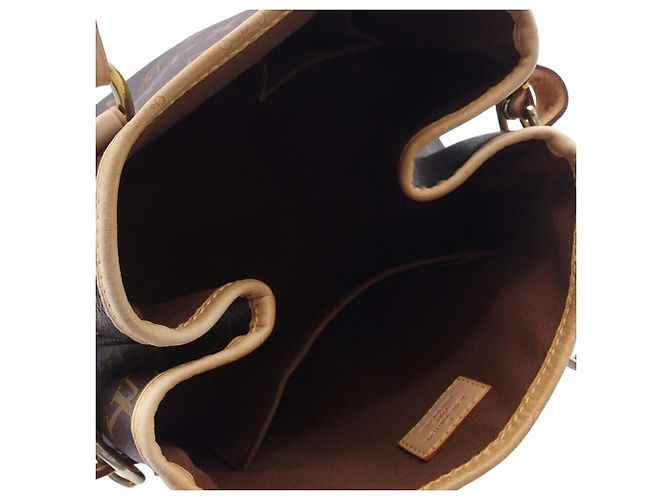 Louis Vuitton Marrone Monogram Batignolles Vertical PM - vista 4