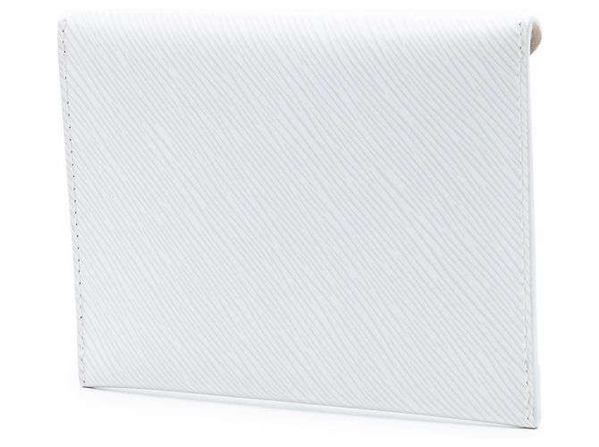 Clutch a bustina Louis Vuitton White Epi Tricolor Kirigami Bianco - vista 2