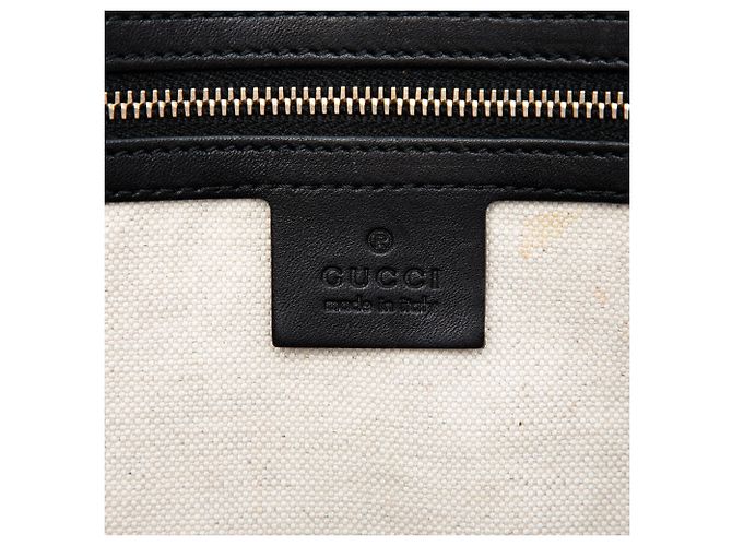 Gucci Black Small Microguccissima Patent Nice Satchel Nero - vista 5