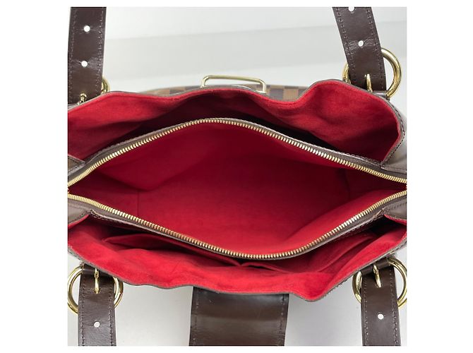 Borsa Tote Louis Vuitton Sistina GM Marrone Damier ebene - vista 10