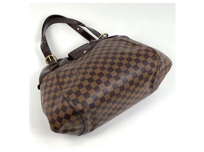 Borsa Tote Louis Vuitton Sistina GM Marrone Damier ebene - vista 2