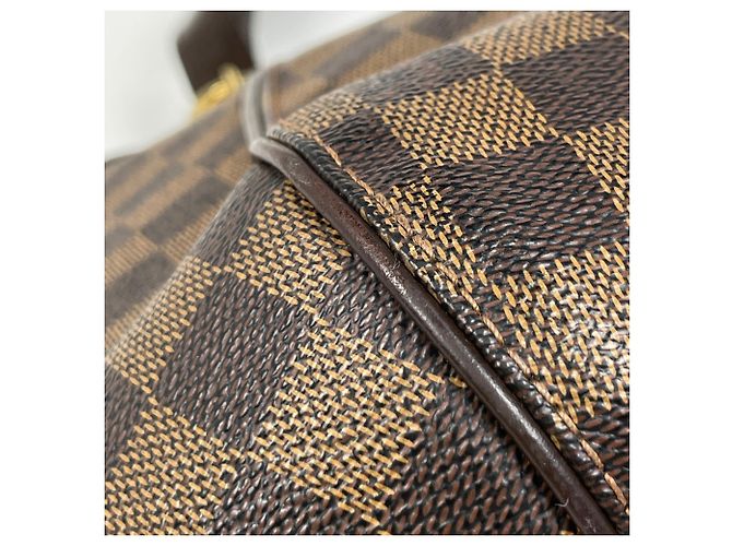 Borsa Tote Louis Vuitton Sistina GM Marrone Damier ebene - vista 3