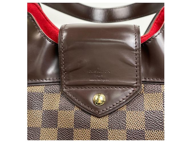 Borsa Tote Louis Vuitton Sistina GM Marrone Damier ebene - vista 4
