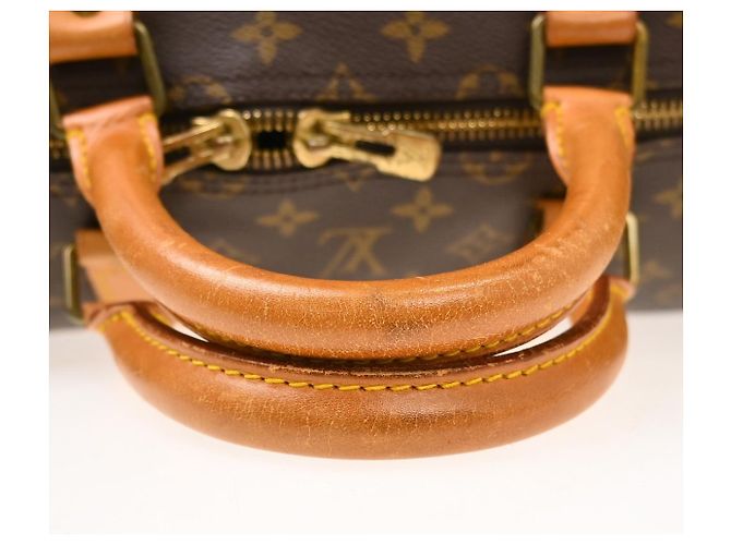 Louis Vuitton Keepall Canvas 55 Castaño - vista 6