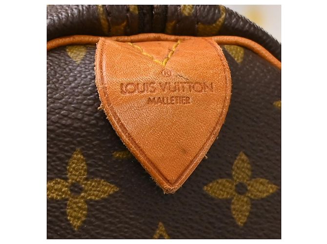 Louis Vuitton Keepall Canvas 55 Marrone - vista 4