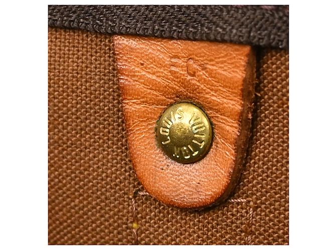 Louis Vuitton Keepall Canvas 55 Marrone - vista 6