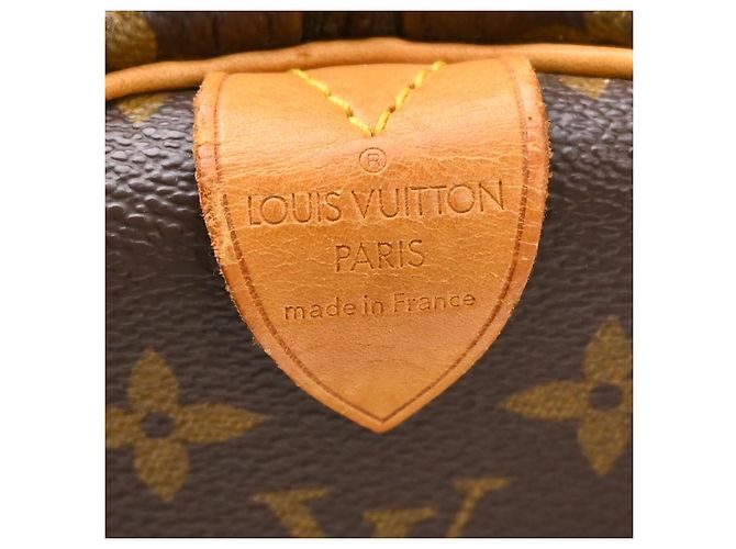 Louis Vuitton Keepall Canvas 50 Marrone - vista 4