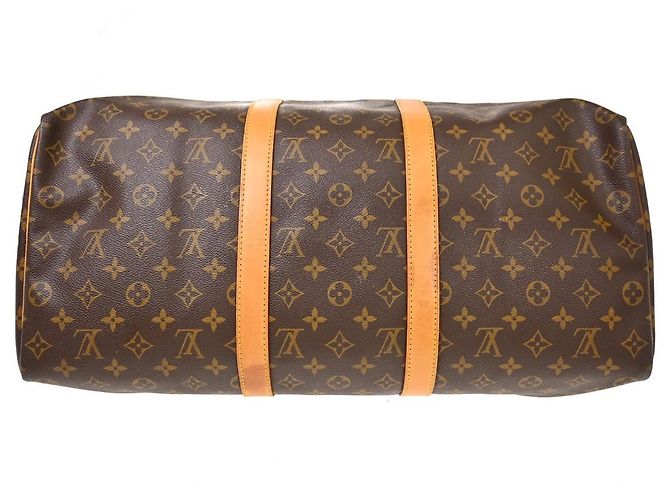 Louis Vuitton Keepall Canvas 50 Marrone - vista 7