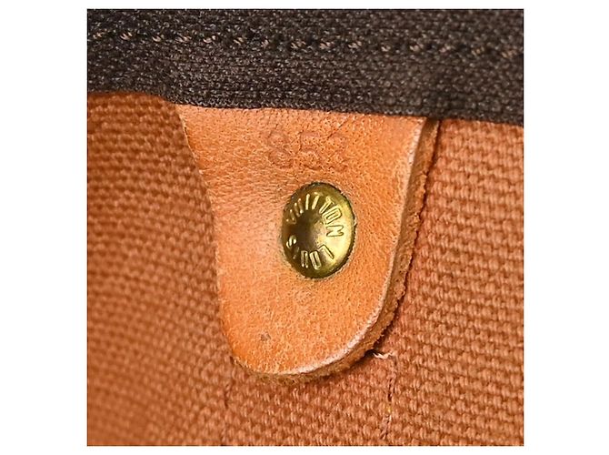 Louis Vuitton Keepall Canvas 50 Marrone - vista 5