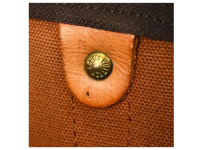 Louis Vuitton Keepall Canvas 50 Marrone - vista 6