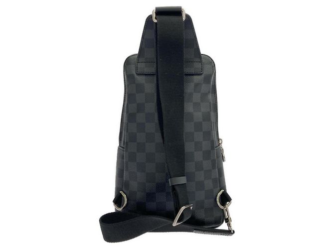 Borsa a tracolla Louis Vuitton Damier Graphite Avenue Damier ebene - vista 2