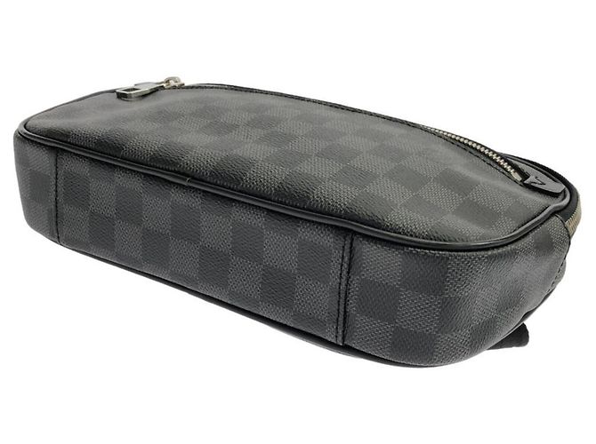 Borsa a tracolla Louis Vuitton Damier Graphite Ambrelle Damier ebene - vista 3