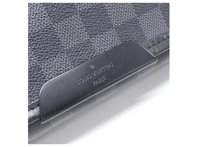 Borsa a tracolla Louis Vuitton Damier Graphite Renzo Damier ebene - vista 5