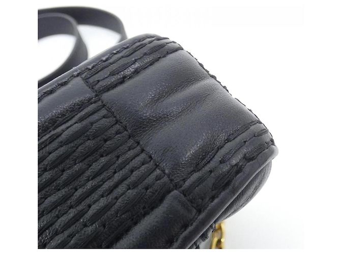 Borsa a tracolla Louis Vuitton Damier Giant Pochette Troca Nero - vista 3