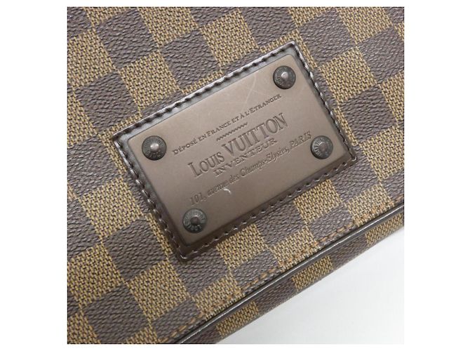 Borsa a Spalla Louis Vuitton Damier Brooklyn PM Damier ebene - vista 4