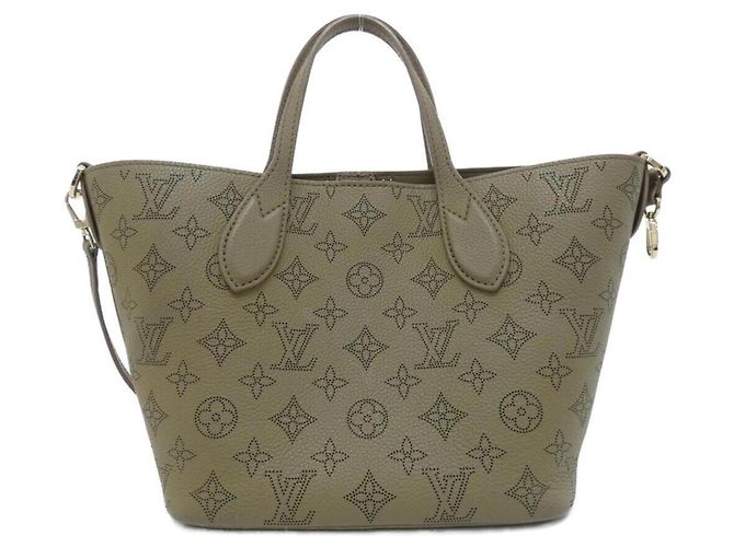 Louis Vuitton Mahina Blossom Handtasche Taupe - Ansicht 2