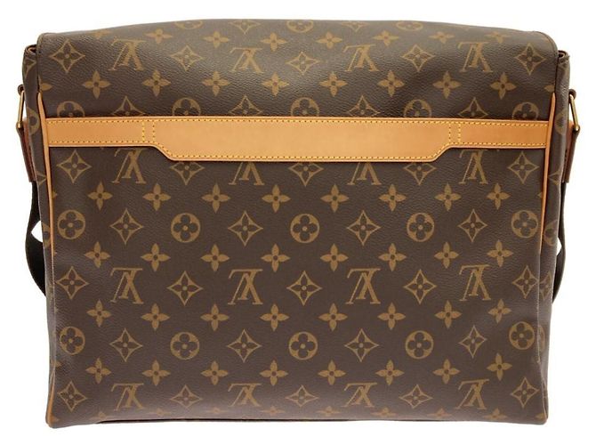 Borsa a Spalla Louis Vuitton Monogram Abbesses M45257 Marrone - vista 2