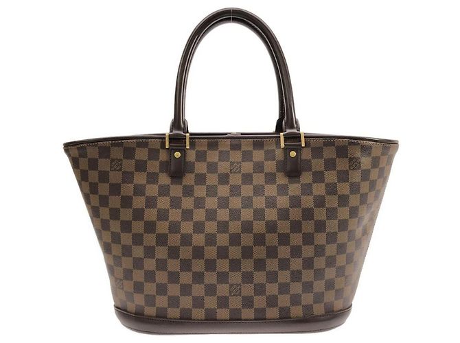 Borsa Louis Vuitton Damier Manosque GM Damier ebene - vista 2
