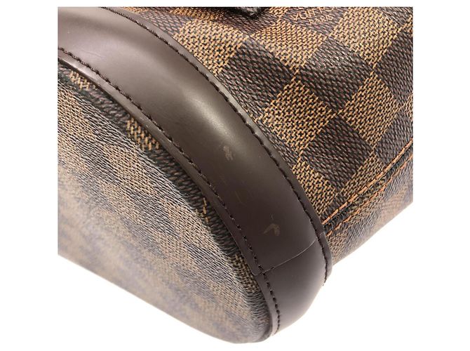 Borsa Louis Vuitton Damier Manosque GM Damier ebene - vista 4