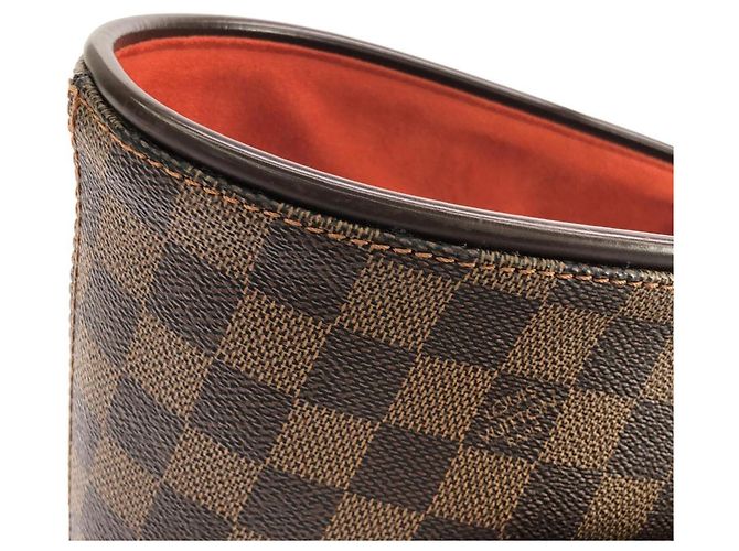 Borsa Louis Vuitton Damier Manosque GM Damier ebene - vista 5