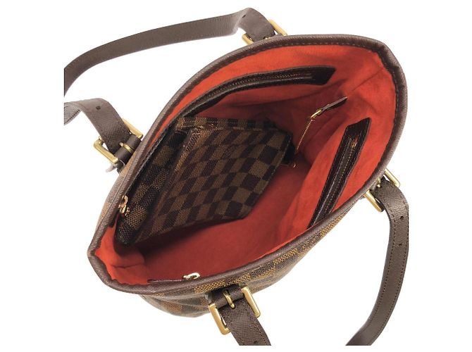 Borsa a tracolla Louis Vuitton Damier Mare Damier ebene - vista 8