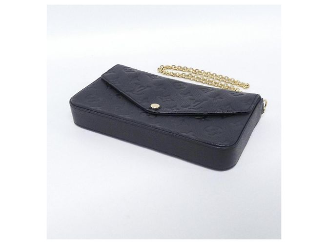 Pochette Félicie Pochette Felicie Monogram Empreinte Louis Vuitton M64064 Borsa a Spalla Nero - vista 3
