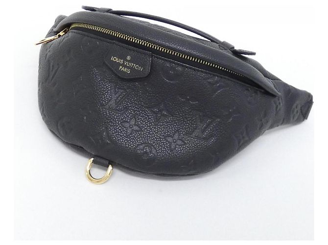 Louis Vuitton Monogram Empreinte Bumbag M44812 Nero - vista 3