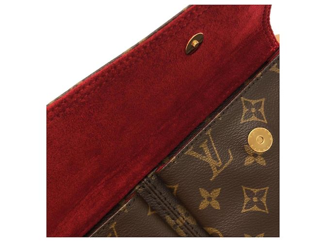Louis Vuitton Monogram Viva Cite MM Shoulder Bag Brown - view 9